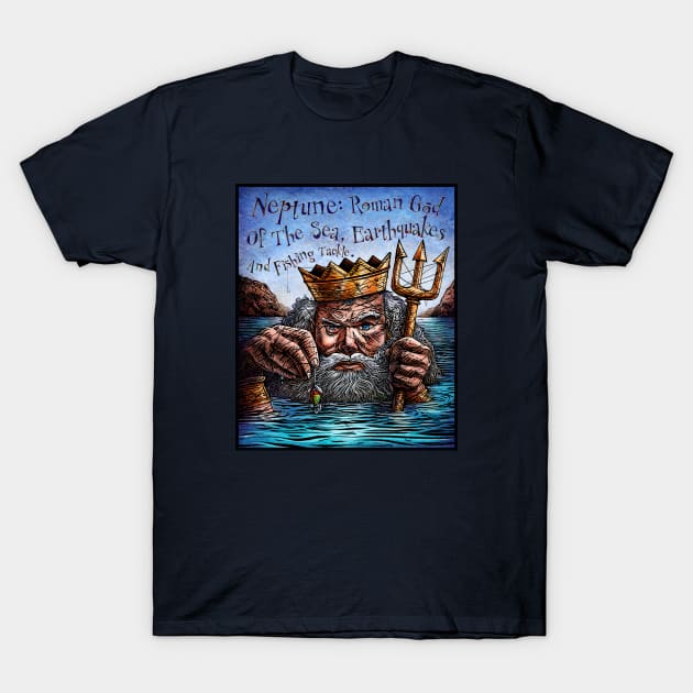 Neptune T-Shirt by ChetArt